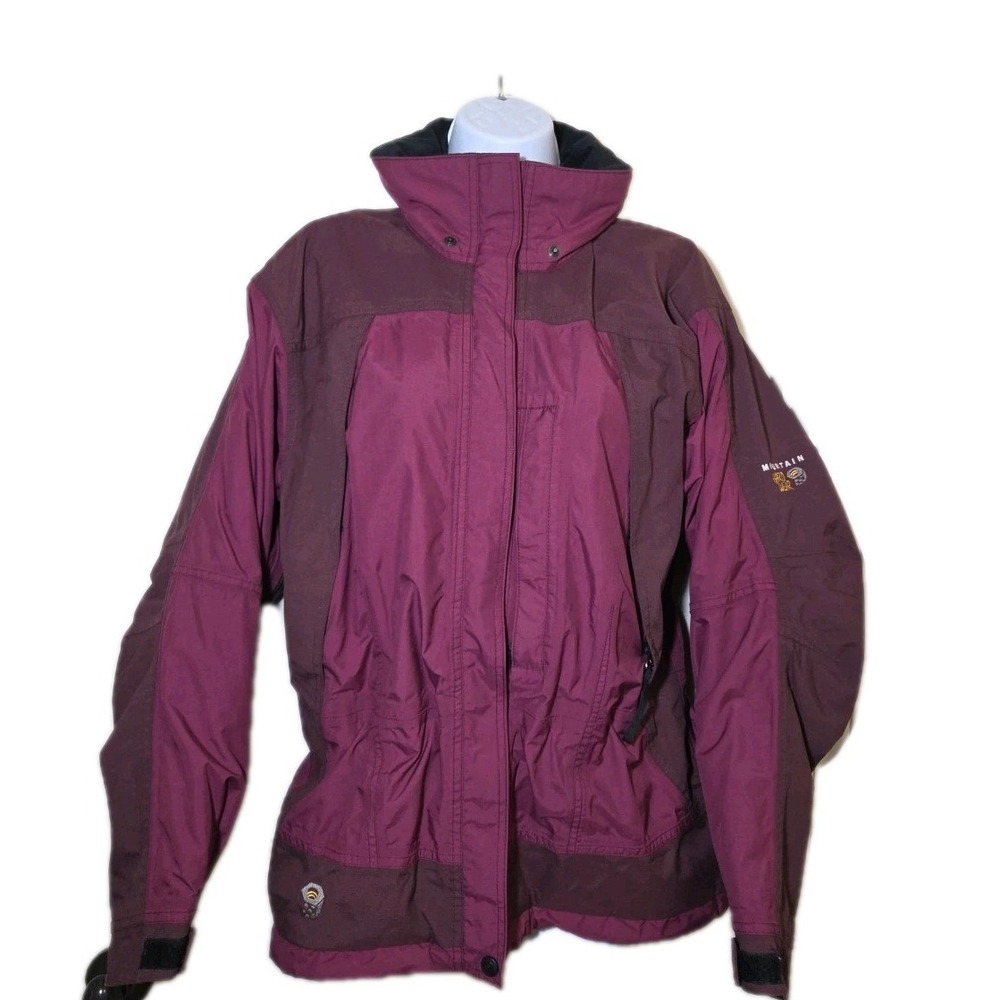 Mountain Hardwear Women's Conduit Ski Jacket - Pink Purple Red Hooded Size S